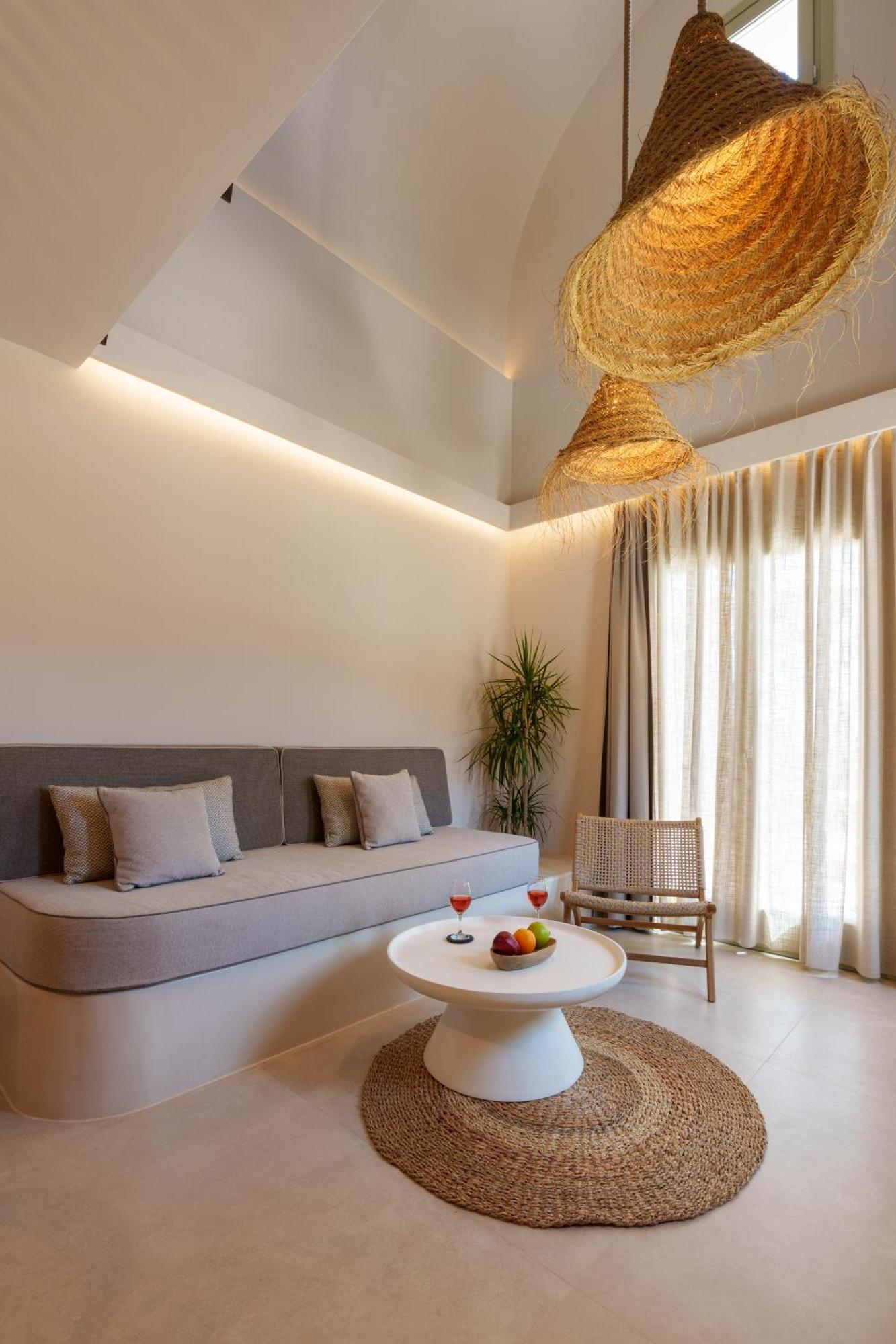 Вилла Halo Santorini - Living Experience Картерадос Экстерьер фото