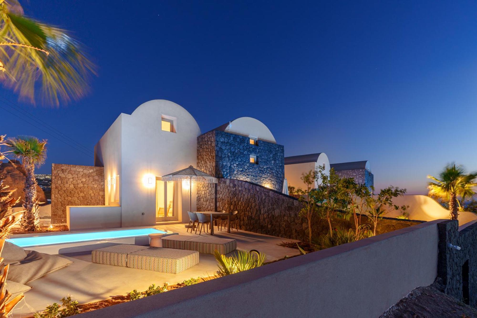 Вилла Halo Santorini - Living Experience Картерадос Экстерьер фото