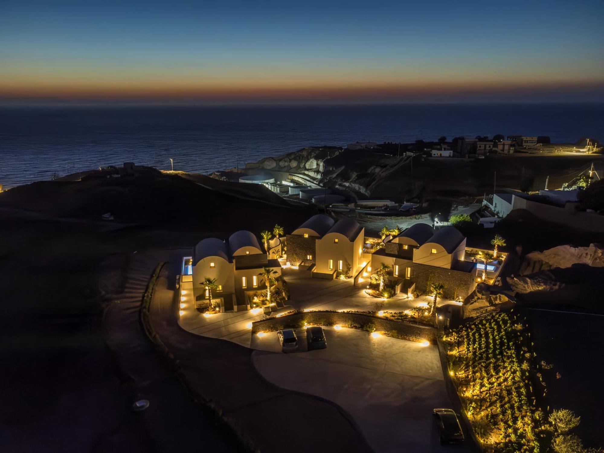 Вилла Halo Santorini - Living Experience Картерадос Экстерьер фото