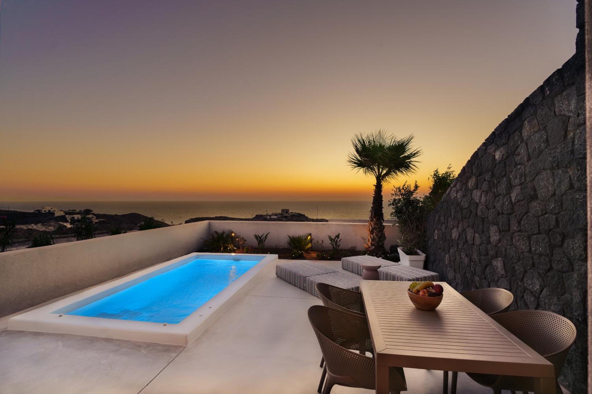 Вилла Halo Santorini - Living Experience Картерадос Экстерьер фото