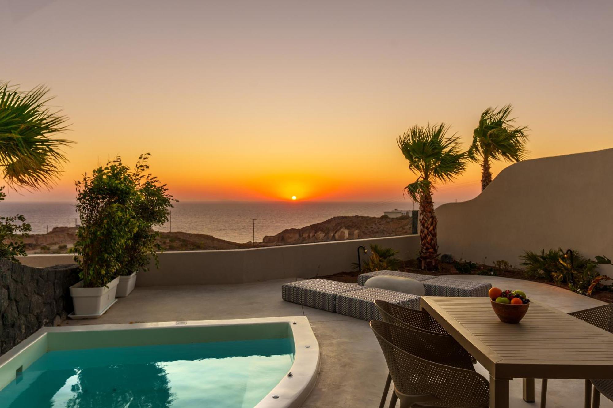 Вилла Halo Santorini - Living Experience Картерадос Экстерьер фото