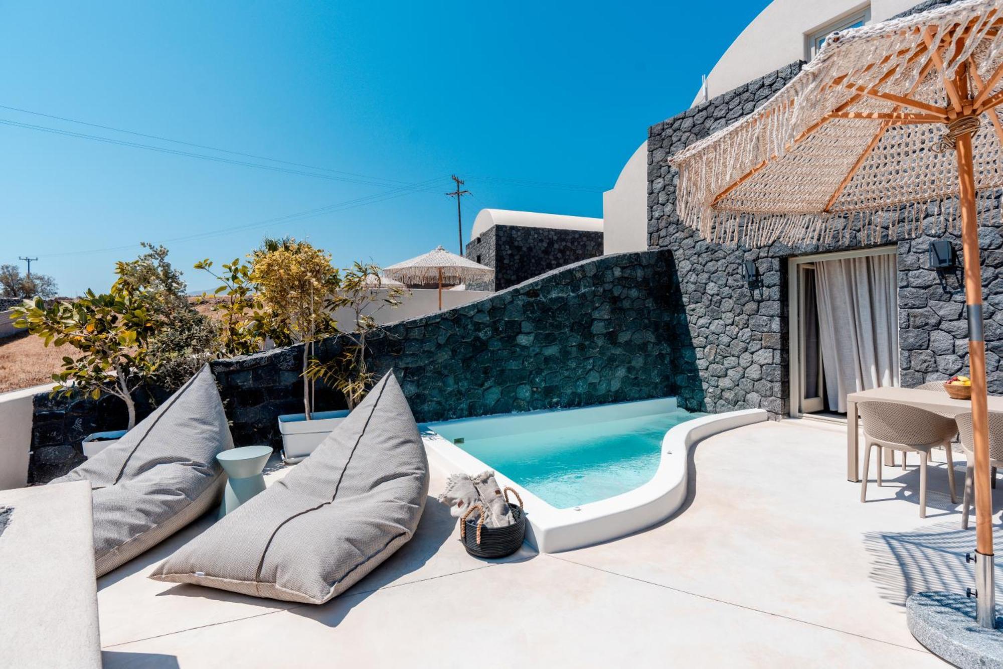 Вилла Halo Santorini - Living Experience Картерадос Экстерьер фото