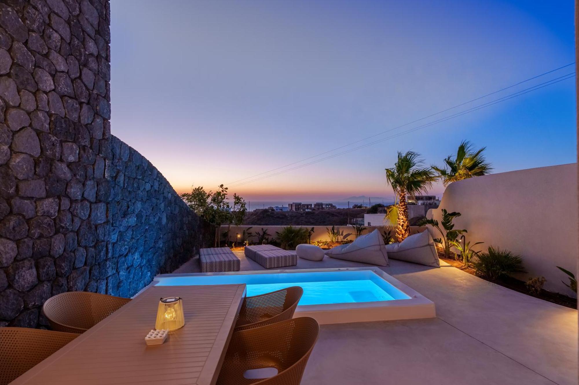 Вилла Halo Santorini - Living Experience Картерадос Экстерьер фото