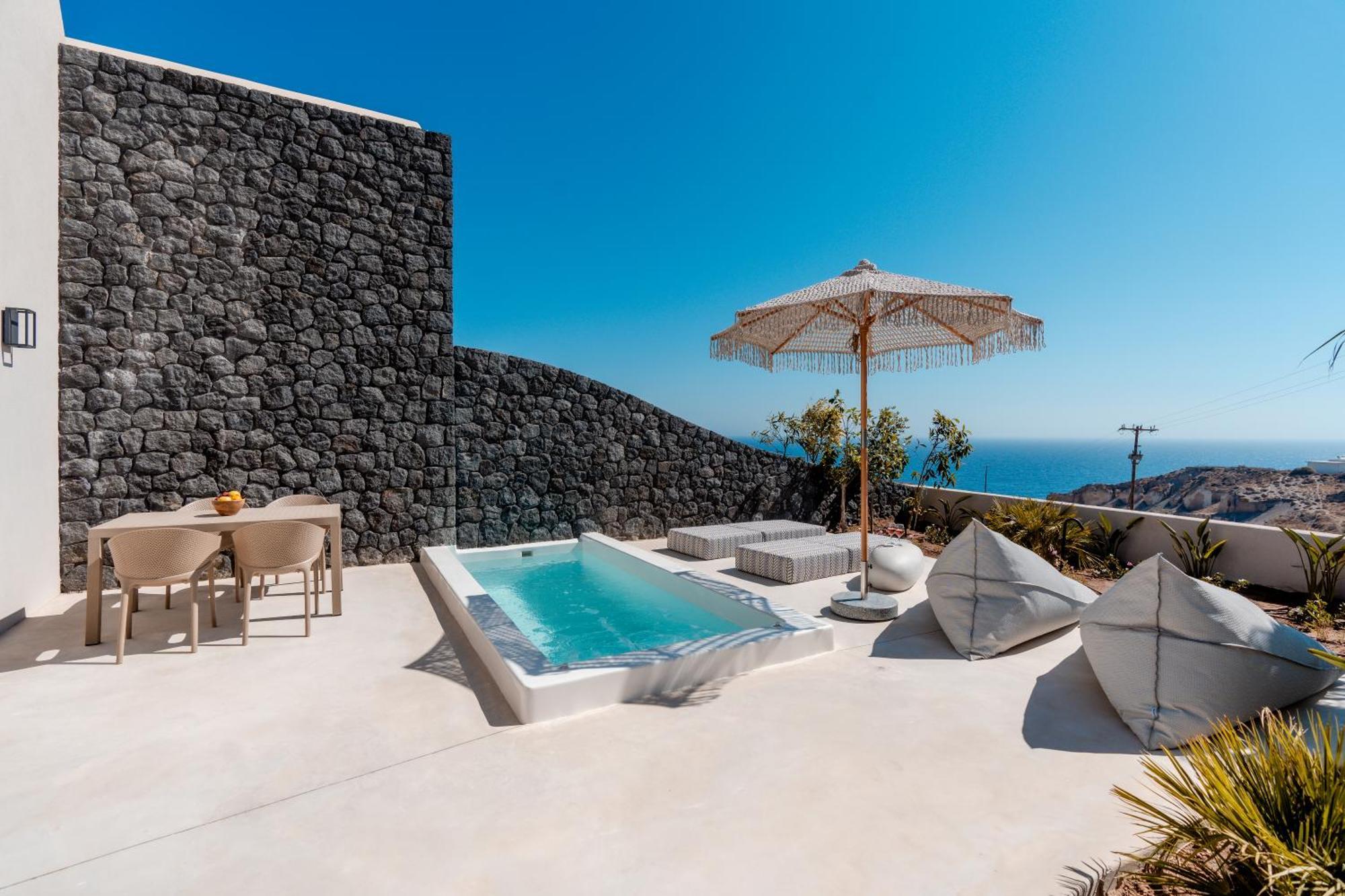 Вилла Halo Santorini - Living Experience Картерадос Экстерьер фото