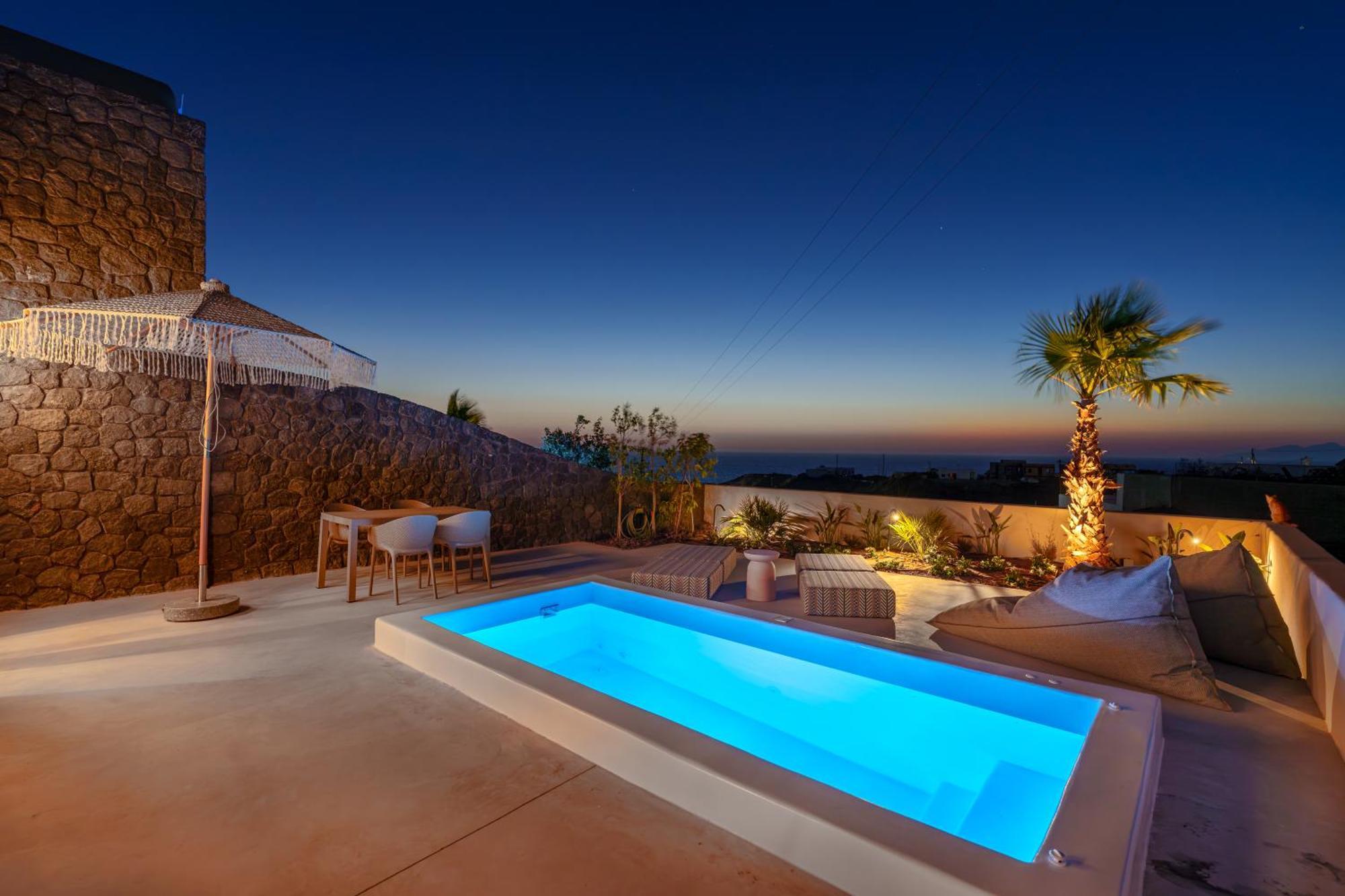 Вилла Halo Santorini - Living Experience Картерадос Экстерьер фото