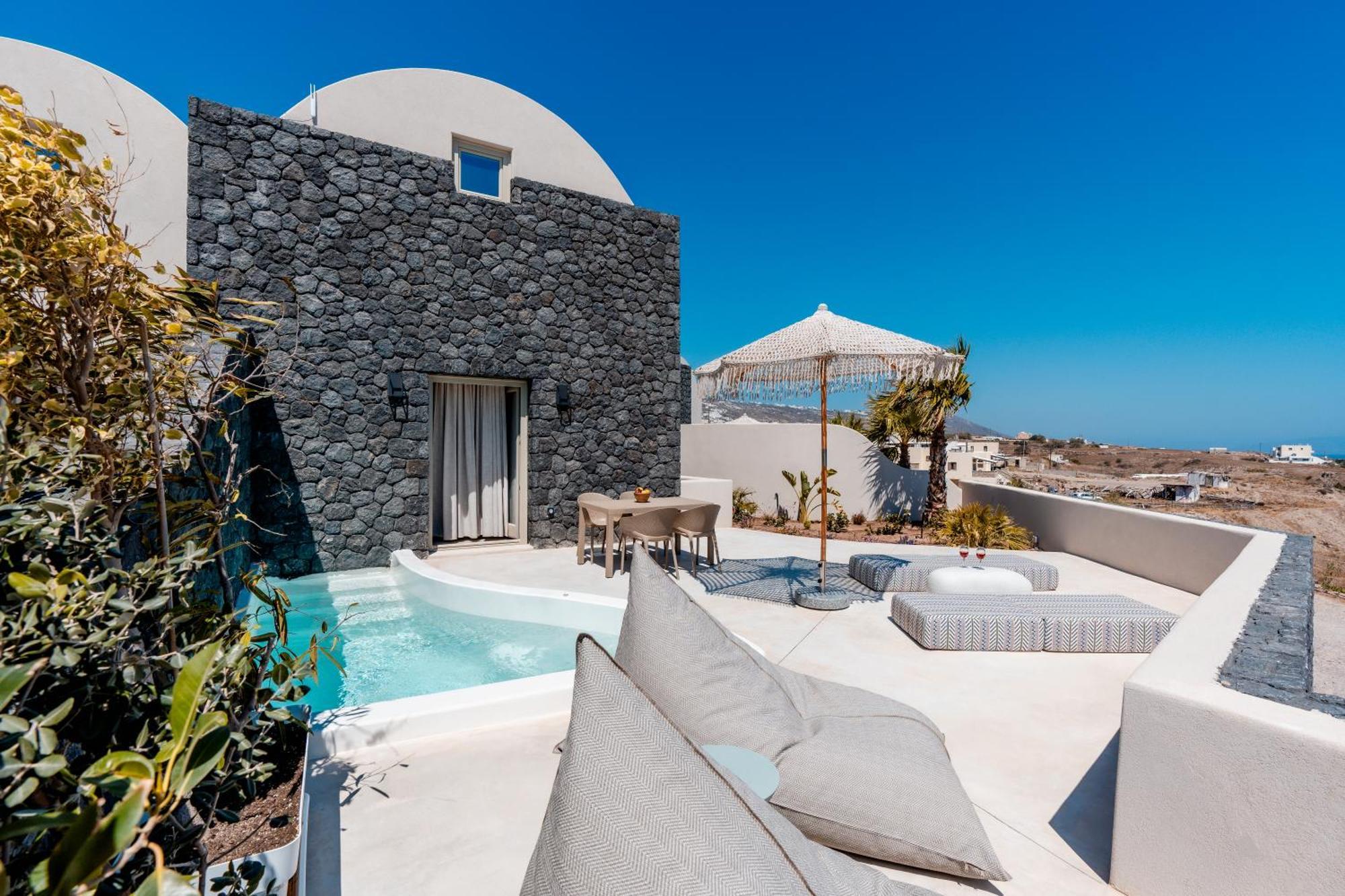 Вилла Halo Santorini - Living Experience Картерадос Экстерьер фото