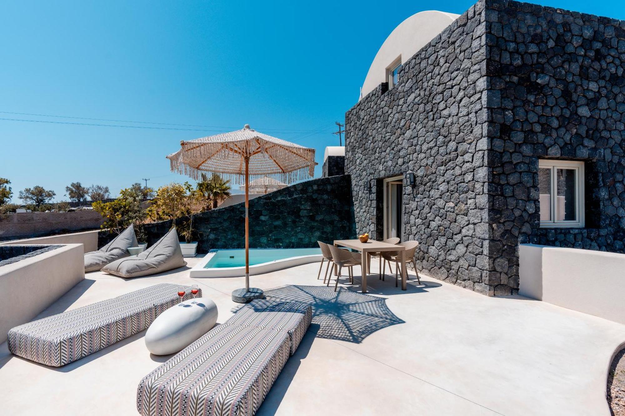 Вилла Halo Santorini - Living Experience Картерадос Экстерьер фото