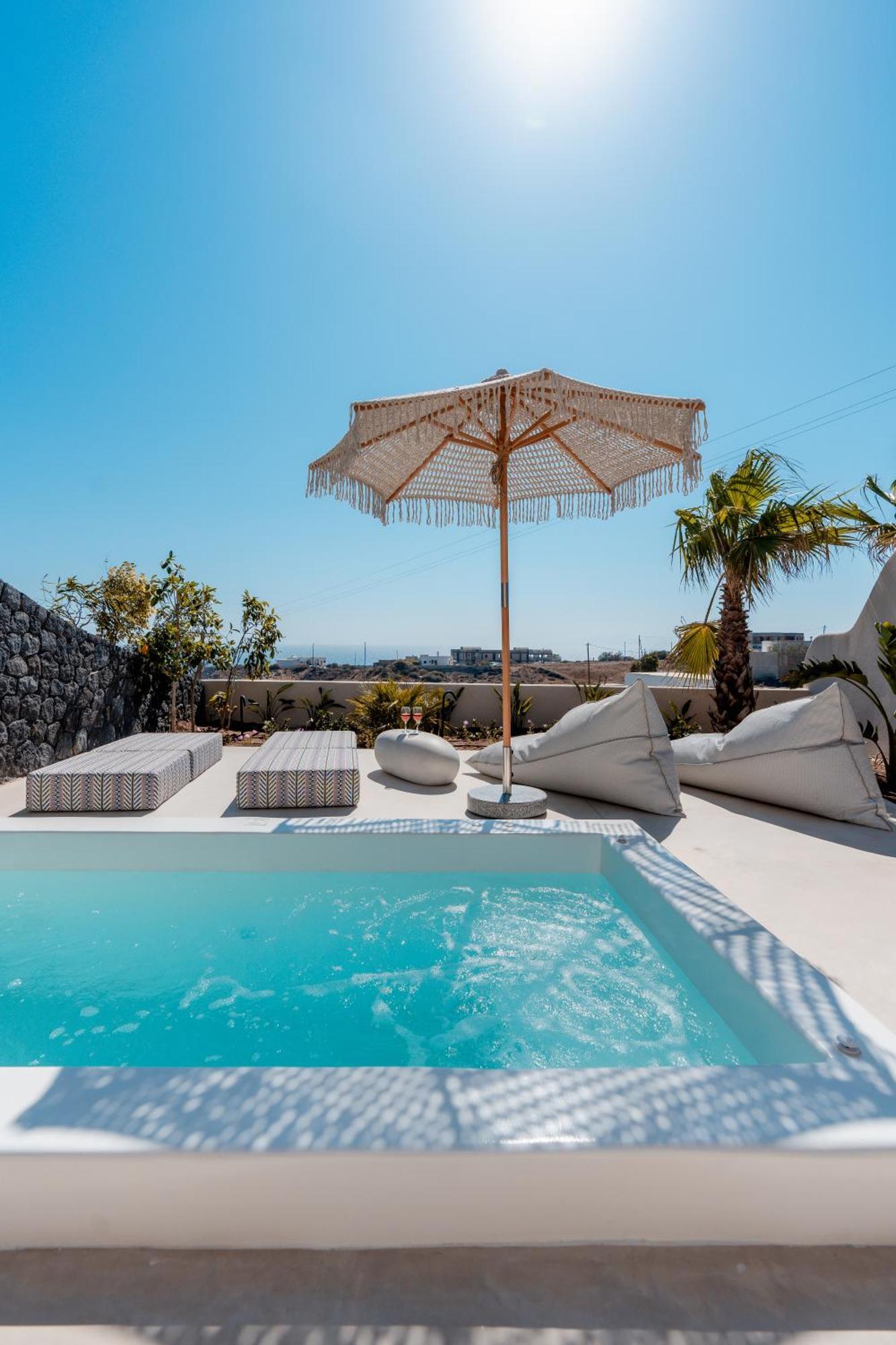 Вилла Halo Santorini - Living Experience Картерадос Экстерьер фото