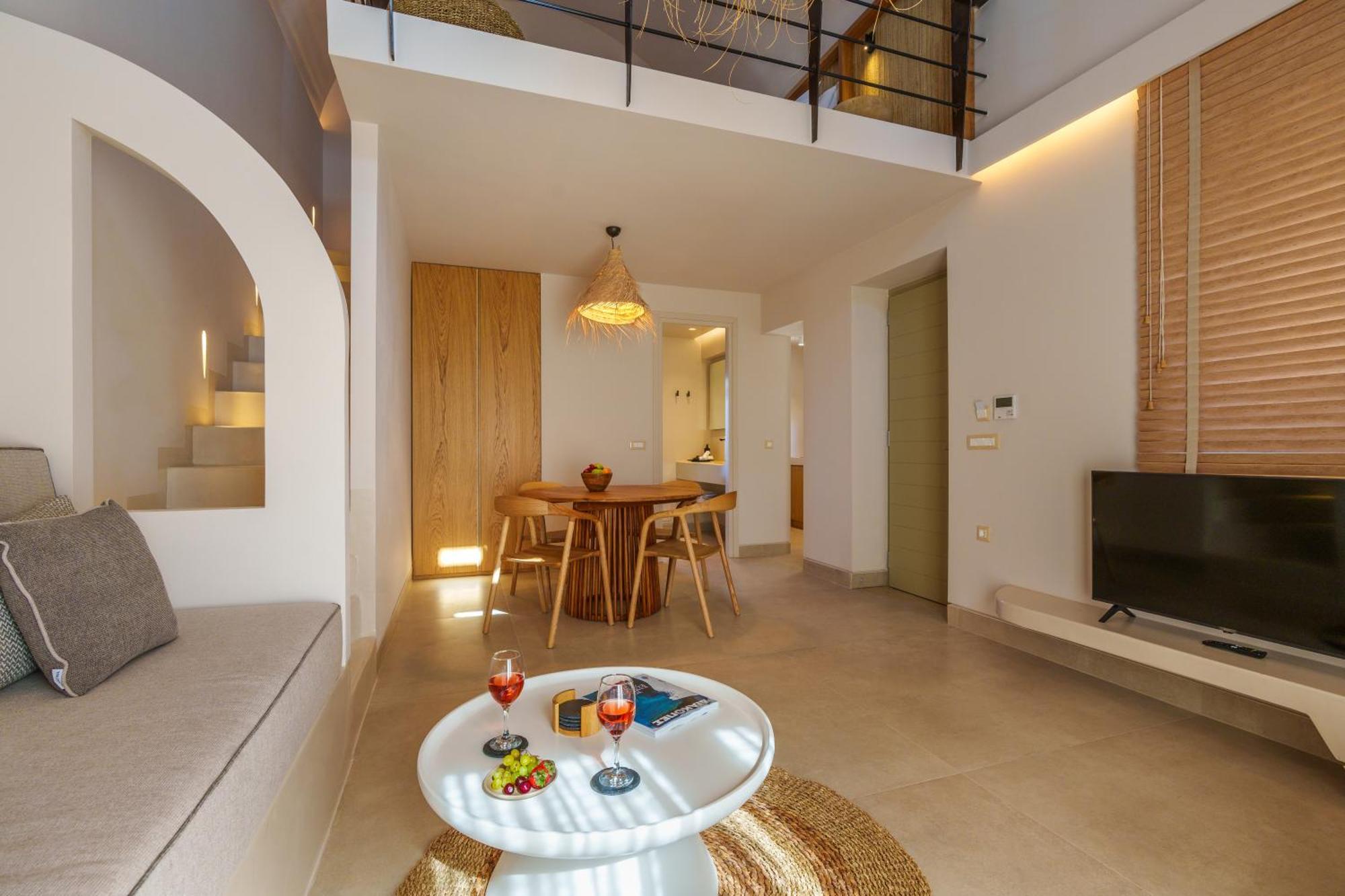 Вилла Halo Santorini - Living Experience Картерадос Экстерьер фото
